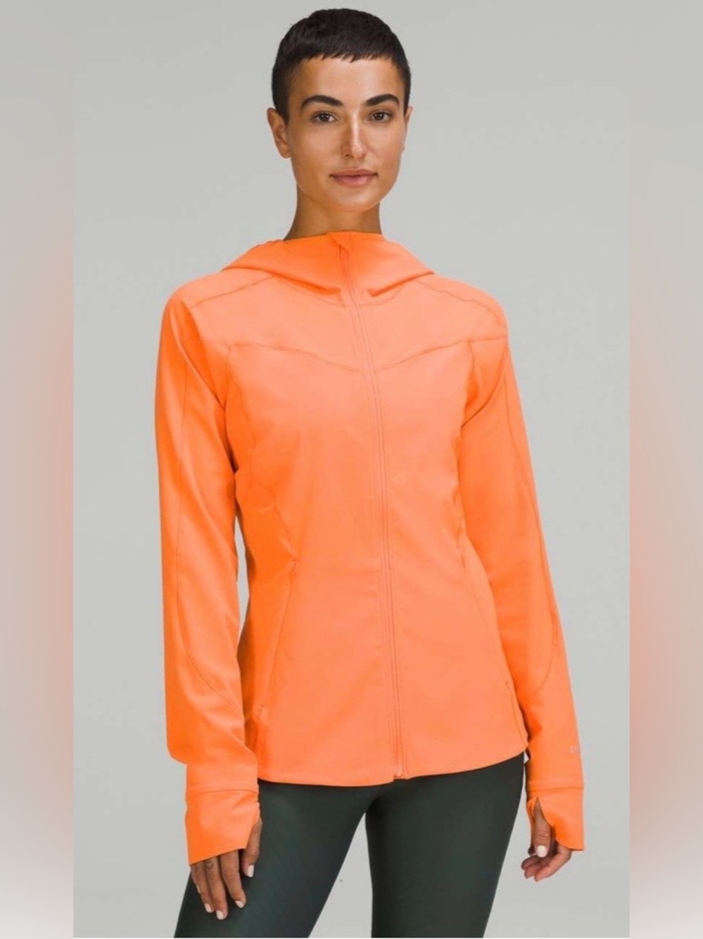 Lululemon Coral Mist Over Windbreaker Light Packable Jacket